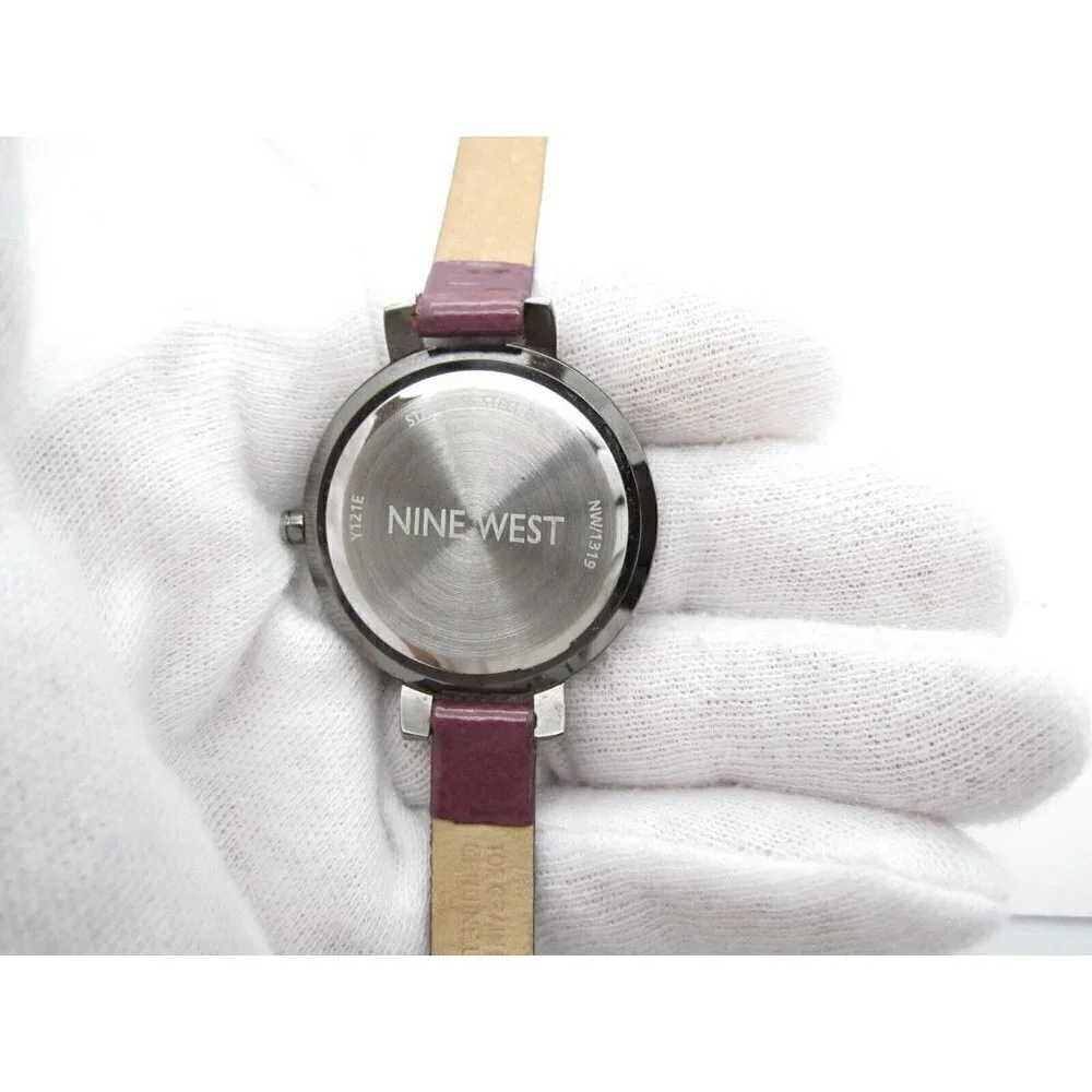 Women's Nine West Quartz WR Analog 36mm Dial Causal Round Watch (F56)